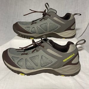 Merrell Women’s Siren Sport Q2 J37464 Green Hiking Shoes. Size 9.5 Laces.